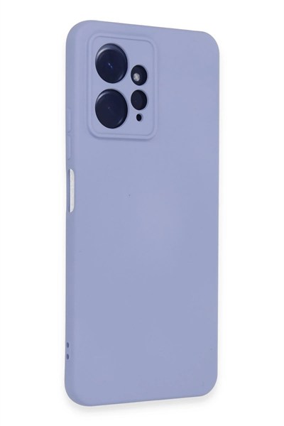 Mey İthalat®   Redmi Note 12 4G Kılıf Nano içi Kadife Silikon - Lila