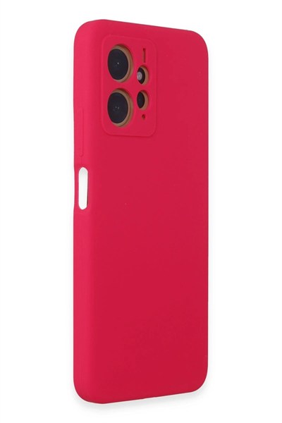Mey İthalat®   Redmi Note 12 4G Kılıf Nano içi Kadife Silikon - Pembe