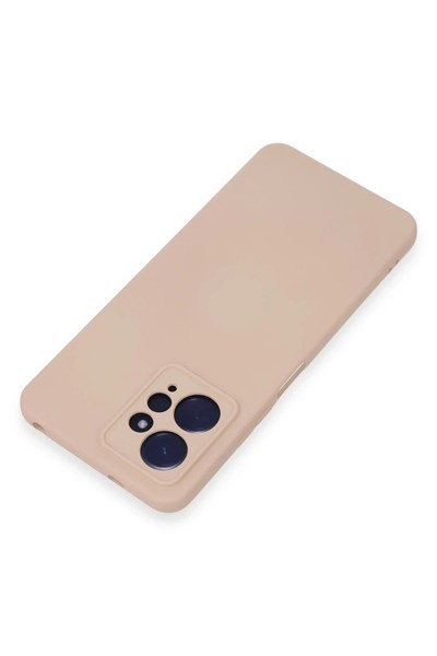 Mey İthalat®   Redmi Note 12 4G Kılıf Nano içi Kadife Silikon - Pudra