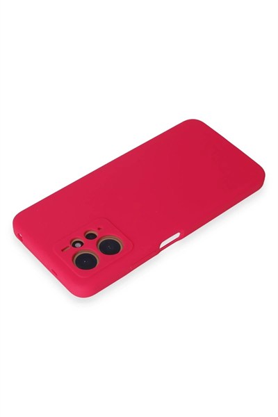Mey İthalat®   Redmi Note 12 4G Kılıf Nano içi Kadife Silikon - Pembe