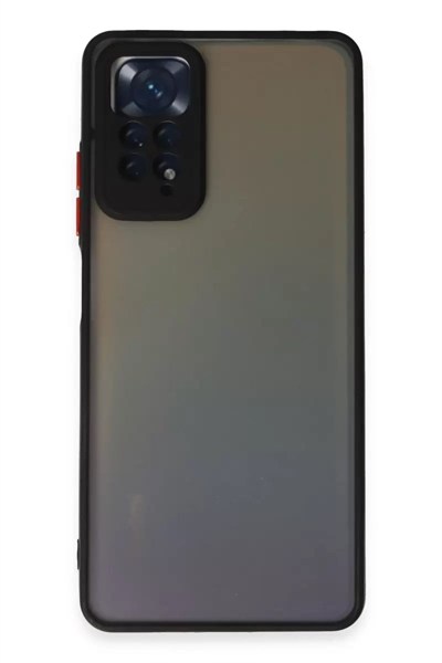 Mey İthalat®   Redmi Note 12 Pro 4G Kılıf Montreal Silikon Kapak - Siyah
