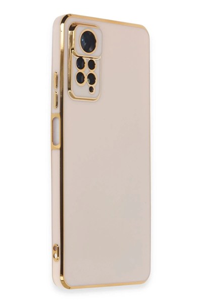 Mey İthalat®   Redmi Note 12 Pro 4G Kılıf Volet Silikon - Pembe
