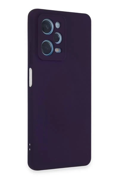 Mey İthalat®   Redmi Note 12 Pro 5G Kılıf Nano içi Kadife Silikon - Mor