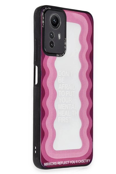 Mey İthalat®   Redmi Note 12 Pro 5G Kılıf Mirror Desenli Kapak - Mirror - 11