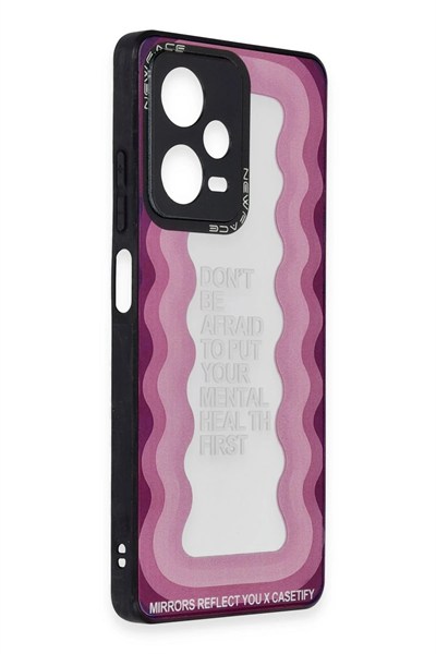 Mey İthalat®   Redmi Note 12 Pro 5G Kılıf Mirror Desenli Kapak - Mirror - 11