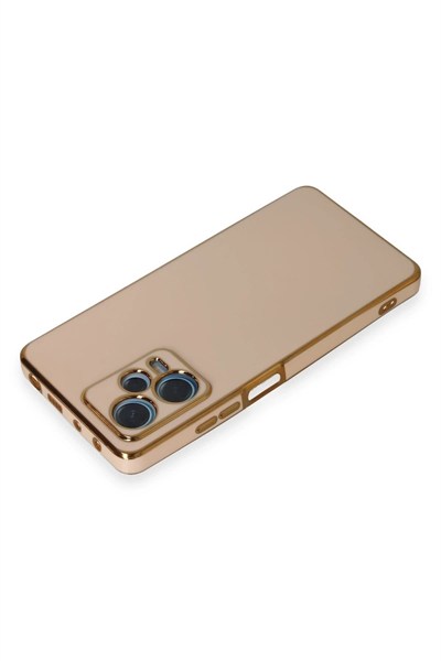 Mey İthalat®   Redmi Note 12 Pro Plus Kılıf Volet Silikon - Pembe
