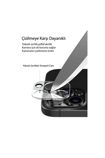 Mey İthalat®   Redmi Note 13 4G Kamera Lens Koruma Cam