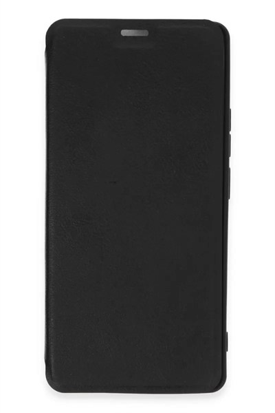 Mey İthalat®   Redmi Note 13 4G Kılıf Flip Cover - Siyah