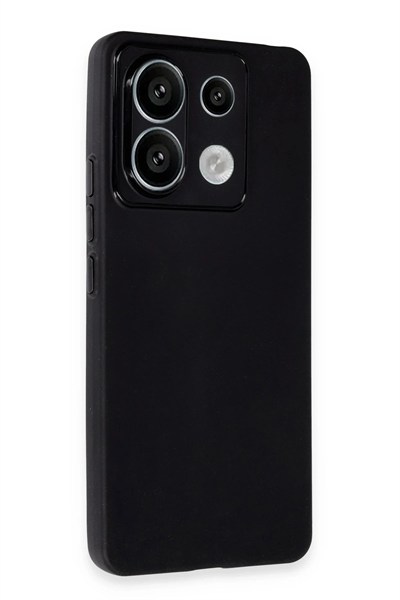 Mey İthalat®   Redmi Note 13 4G Kılıf Puma Silikon - Siyah