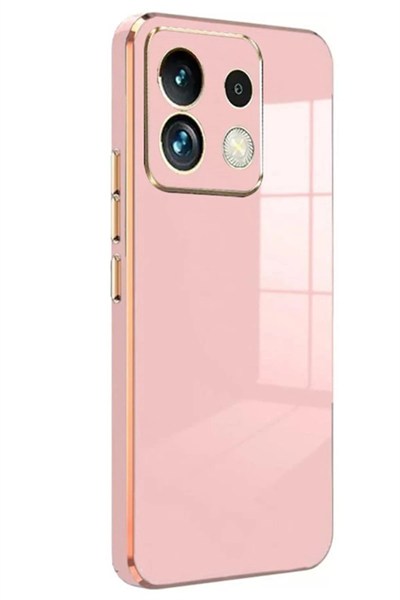 Mey İthalat®   Redmi Note 13 5G Kılıf Volet Silikon - Pembe