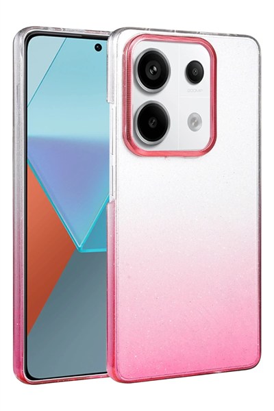 Mey İthalat®   Redmi Note 13 Pro 4G Glossy Kapak - Pembe
