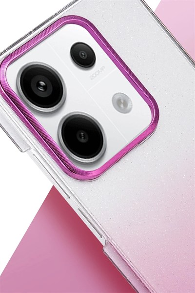 Mey İthalat®   Redmi Note 13 Pro 4G Glossy Kapak - Pembe
