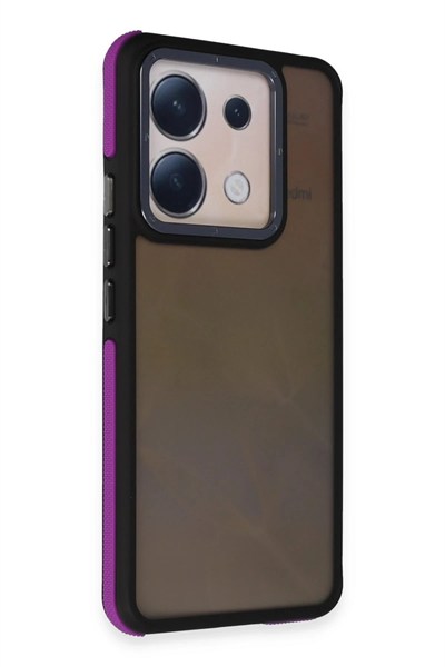 Mey İthalat®   Redmi Note 13 Pro 4G Harvel Kapak - Derin Mor