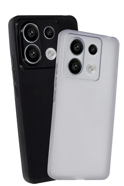 Mey İthalat®   Redmi Note 13 Pro 4G Kılıf Puma Silikon - Siyah