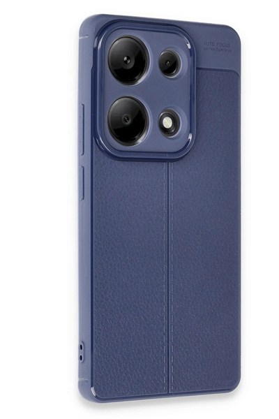 Mey İthalat®   Redmi Note 13 Pro 4G Kılıf Auto Focus Kapak - Lacivert