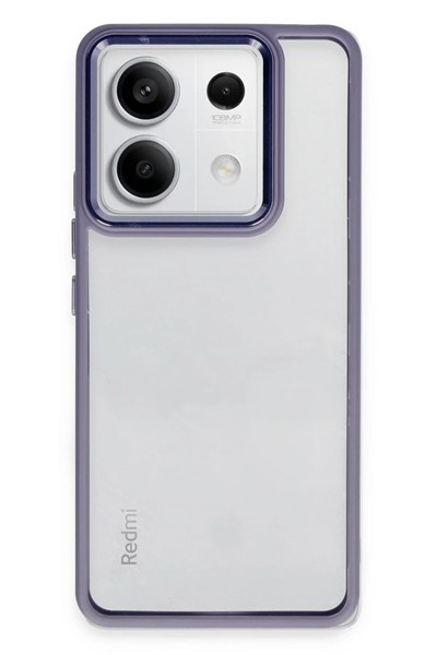 Mey İthalat®   Redmi Note 13 Pro 4G Kılıf Power Silikon - Lila
