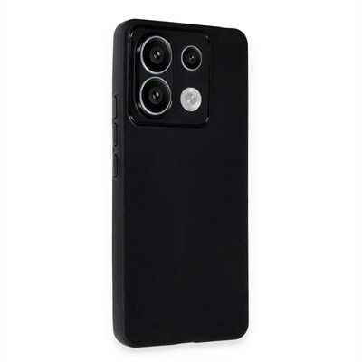 Mey İthalat®   Redmi Note 13 Pro 4G Kılıf Puma Silikon - Siyah