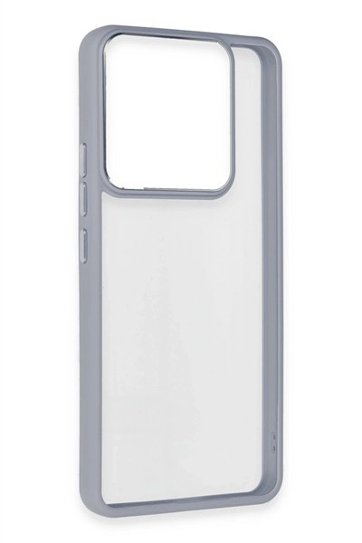 Mey İthalat®   Redmi Note 13 Pro 4G Kılıf Power Silikon - Sierra Blue