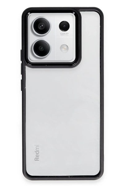 Mey İthalat®   Redmi Note 13 Pro 4G Kılıf Power Silikon - Siyah