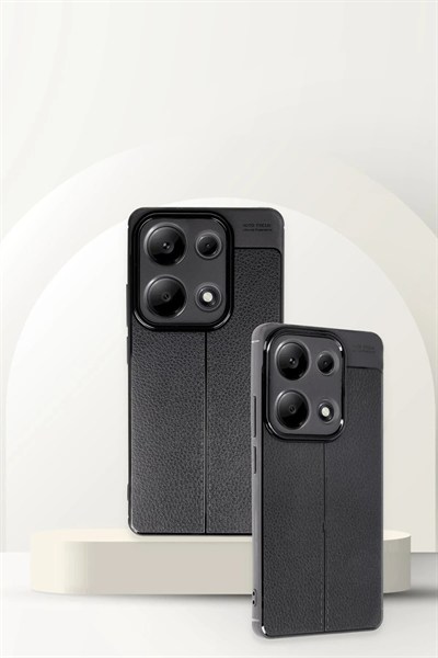 Mey İthalat®   Redmi Note 13 Pro 4G Kılıf Auto Focus Kapak - Kırmızı