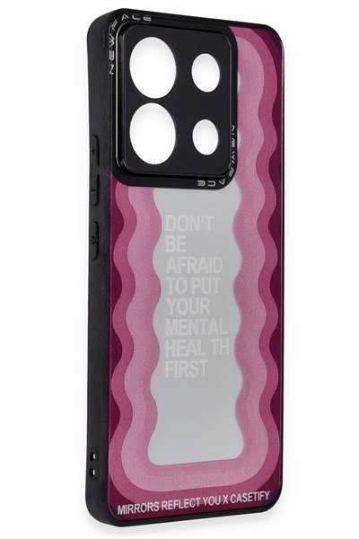 Mey İthalat®   Redmi Note 13 Pro 5G Kılıf Mirror Desenli Kapak - Mirror - 11