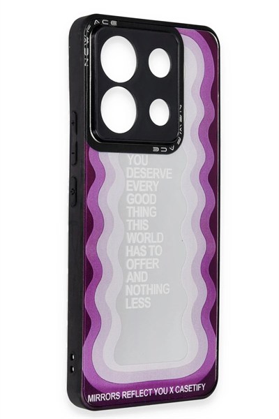 Mey İthalat®   Redmi Note 13 Pro 5G Kılıf Mirror Desenli Kapak - Mirror - 5