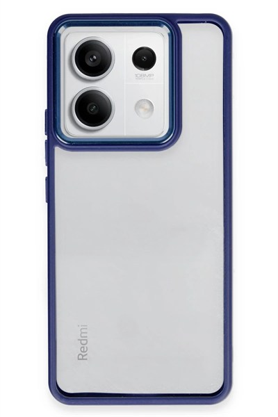 Mey İthalat®   Redmi Note 13 Pro 5G Kılıf Power Silikon - Lacivert