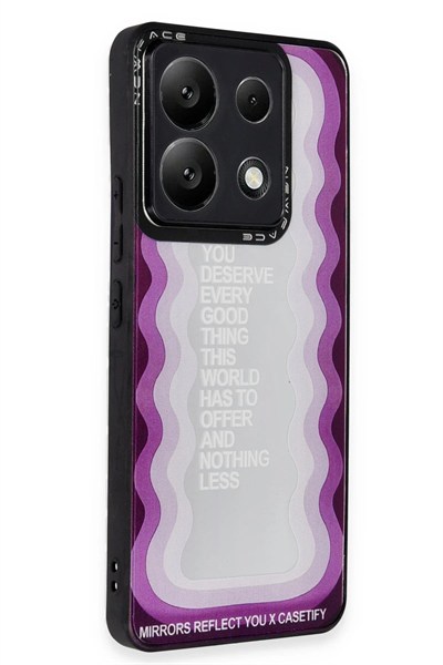 Mey İthalat®   Redmi Note 13 Pro 5G Kılıf Mirror Desenli Kapak - Mirror - 5