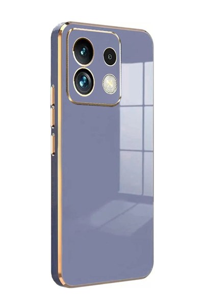 Mey İthalat®   Redmi Note 13 Pro 5G Kılıf Volet Silikon - Mavi