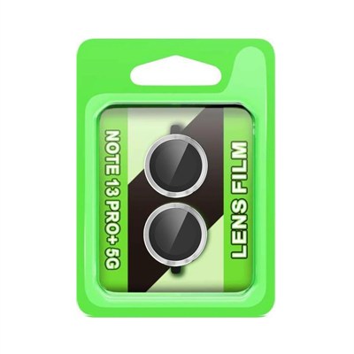 Mey İthalat®   Redmi Note 13 Pro Plus Raze Metal Kamera Lens - Gümüş