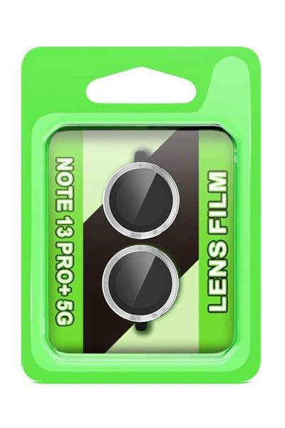 Mey İthalat®   Redmi Note 13 Pro Plus Raze Metal Kamera Lens - Gümüş