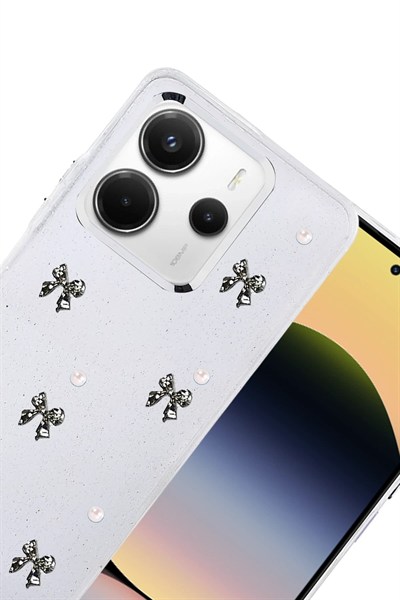 Mey İthalat®   Redmi Note 14 4G Fiyonk Desenli Kapak - Desen 8