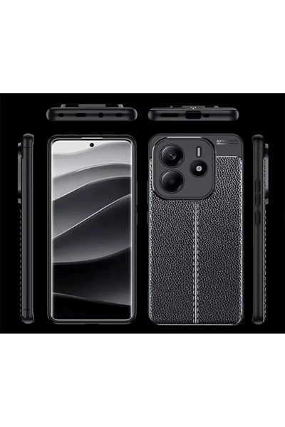 Mey İthalat®   Redmi Note 14 4G Kılıf Auto Focus Kapak - Siyah