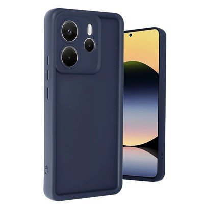 Mey İthalat®   Redmi Note 14 4G Kılıf Viera Silikon - Lacivert