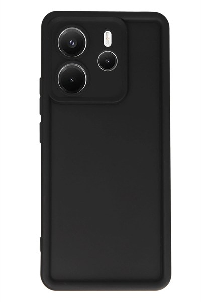 Mey İthalat®   Redmi Note 14 4G Kılıf Viera Silikon - Siyah