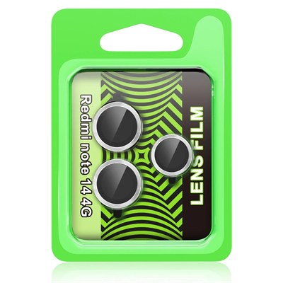 Mey İthalat®   Redmi Note 14 4G Raze Metal Kamera Lens - Gümüş