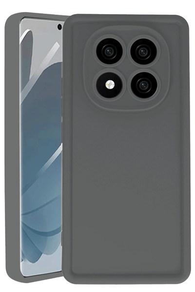 Mey İthalat®   Redmi Note 14 Pro 4G Kılıf Viera Silikon - Gri