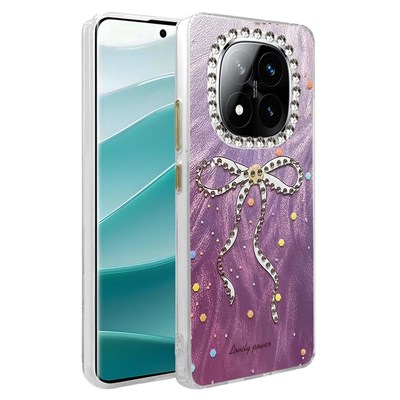 Mey İthalat®   Redmi Note 14 Pro 4G Kılıf Blade Aynalı Desenli Kapak - Desen 1