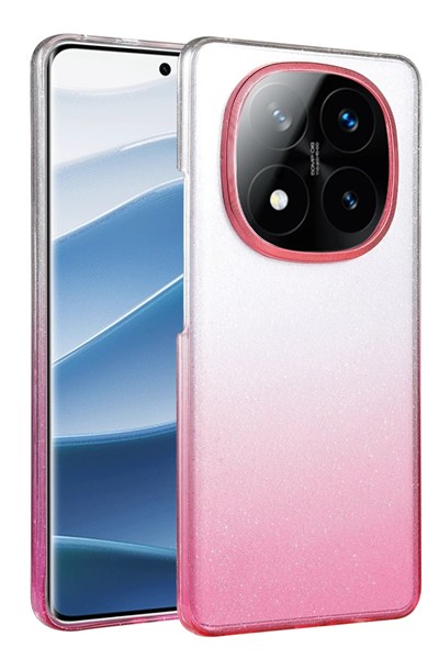 Mey İthalat®   Redmi Note 14 Pro 5G Glossy Kapak - Pembe