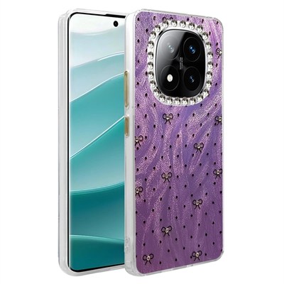 Mey İthalat®   Redmi Note 14 Pro 5G Kılıf Blade Aynalı Desenli Kapak - Desen 2