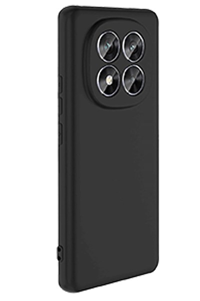 Mey İthalat®   Redmi Note 14 Pro 5G Kılıf First Silikon - Siyah