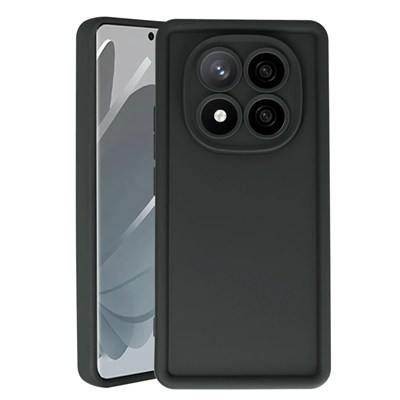 Mey İthalat®   Redmi Note 14 Pro 5G Kılıf Viera Silikon - Siyah