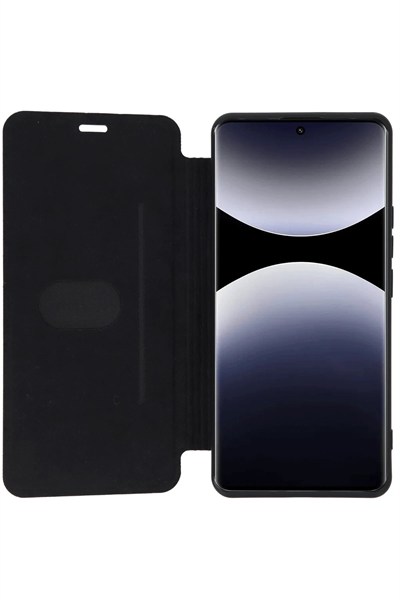 Mey İthalat®   Redmi Note 14 Pro 5G Kılıf Flip Cover - Lacivert