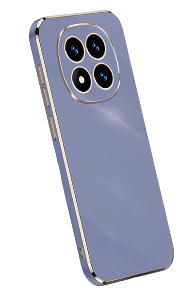 Mey İthalat®   Redmi Note 14 Pro Plus Kılıf Volet Silikon - Mavi