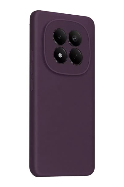 Mey İthalat®   Redmi Note 15 4G First Silikon - Mürdüm