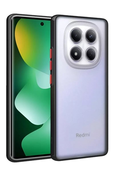 Mey İthalat®   Redmi Note 15 4G Montreal Silikon Kapak - Siyah