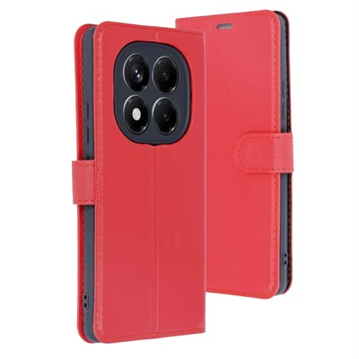 Mey İthalat®   Redmi Note 15 4G Trend S Plus Kapaklı Kılıf - Kırmızı
