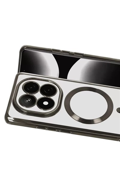 Mey İthalat®   Redmi Note 15 Pro 4G Kross Magneticsafe Kapak - Siyah