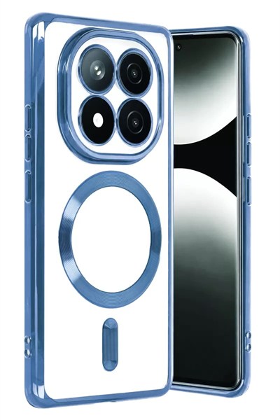 Mey İthalat®   Redmi Note 15 Pro 4G Kross Magneticsafe Kapak - Sierra Blue