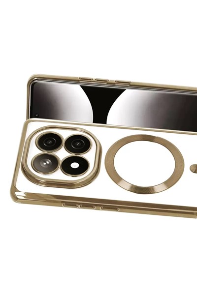 Mey İthalat®   Redmi Note 15 Pro 4G Kross Magneticsafe Kapak - Çöl Titanyum